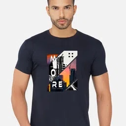 CHOZI Pack Of 2 Printed Cotton T-shirt image 2