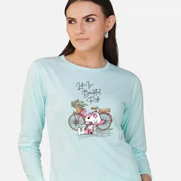 CHOZI Pack Of 2 Printed Round Neck Regular Fit Pure Cotton Casual T-shirt image 3