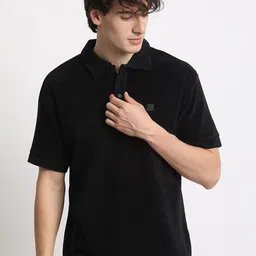 THE BEAR HOUSE Polo Collar Cotton T-shirt image 2