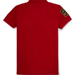 Gini and Jony Boys Polo Collar Applique T-shirt image 2