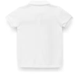 U.S. Polo Assn. Kids Boys Striped Polo Collar Pure Cotton T-shirt image 2