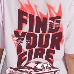 Bloopers Store Women Printed Drop-Shoulder Sleeves Applique T-shirt image 4