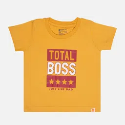 Bodycare Boys Pack Of 2 Typography Printed Cotton T-shirt image 3