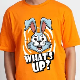 Bloopers Store Men Typography Printed Applique T-shirt image 2