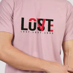 Greylongg Typography Printed T-shirt image 2