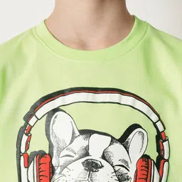 Jack & Jones Junior Boys Graphic Printed Pure Cotton T-Shirt image 2