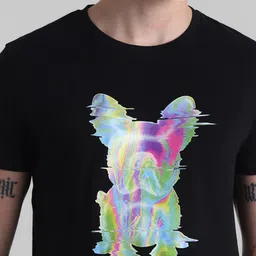 Jack & Jones Printed Round Neck Slim Fit T-shirt image 2