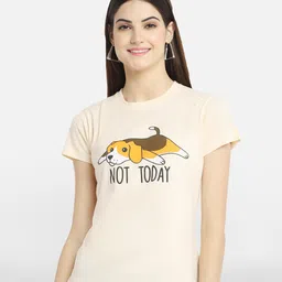 Fabflee Pack Of 3 Printed Cotton T-shirt image 2