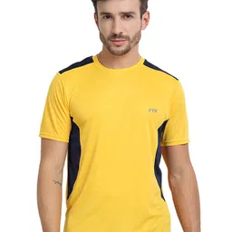 FTX Pack Of 3 Colourblocked Round Neck Dry-Fit Sports T-shirt image 2