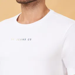 SF JEANS by Pantaloons Typography Printed Round Neck T-shirt image 2