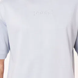 ZU Drop-Shoulder Sleeves Oversized Cotton T-shirt image 3