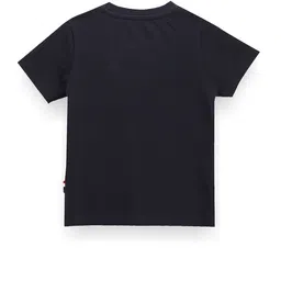 U.S. Polo Assn. Kids Boys Typography Printed Pure Cotton T-shirt image 3