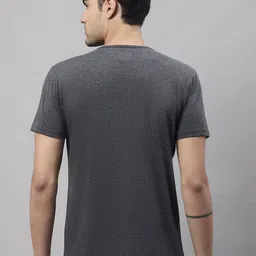 mack jonney VIMAL JONNEY Pack Of 2 Typography Printed Cotton T-shirt image 3