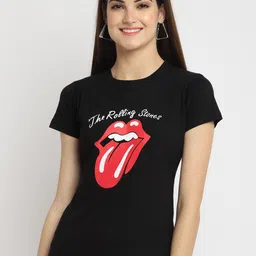 Fabflee Pack Of 3 Printed Round Neck Short Sleeves Cotton T-Shirt image 3