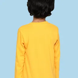 NUSYL Boys Typography Printed Cotton T-shirt image 2