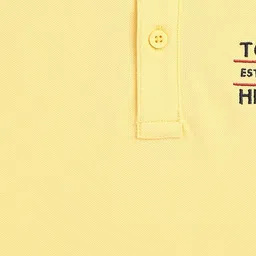 Tommy Hilfiger Boys Typography Polo Collar Applique T-shirt image 2