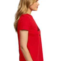 Trends Tower Typography Printed  pure Cotton T-shirt image 3