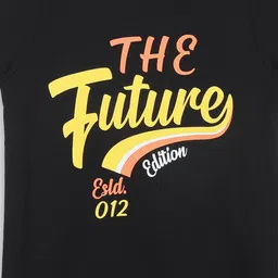 Monte Carlo Boys Typography Printed Cotton T-shirt image 2