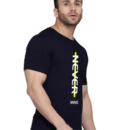 SLOWLORIS Typography Printed Bio-Wash T-shirt image 2