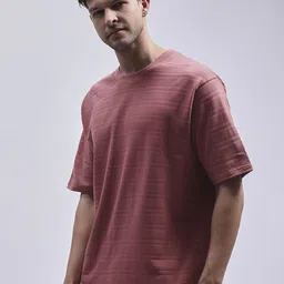 DILLINGER Men Round Neck Solid Oversized Pure Cotton T-shirt image 4