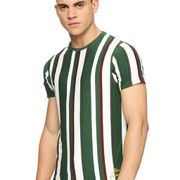 Pepe Jeans Striped Pure Cotton Slim Fit T-shirt image 3