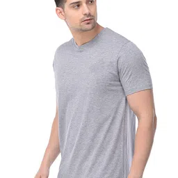 COLOR CAPITAL Unisex Pack Of 2 Round Neck Casual Cotton T-shirts image 3