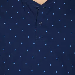 V-Mart Printed V-Neck Slim Fit Cotton T-shirt image 5