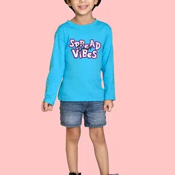 NUSYL Boys Printed Cotton Long Sleeved T-shirt image 4
