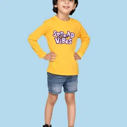 NUSYL Boys Printed Cotton Long Sleeved T-shirt image 2