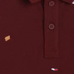 Tommy Hilfiger Boys Polo Collar Applique T-shirt image 2