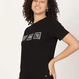 FUTURO Typography Printed T-shirt image 5