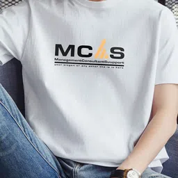 StyleCast x Revolte Men Typography Printed Round Neck T-shirt image 5