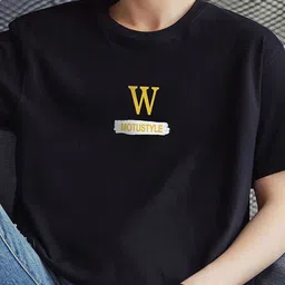 StyleCast x Revolte Men Typography Printed Round Neck T-shirt image 4