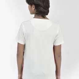 Crimsoune Club Boys Slim Fit Typography Printed Round Neck T-shirt image 4