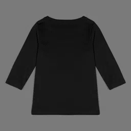 HELLCAT Girls Black & Blue Set Of 2 Printed Cotton T-shirt image 4