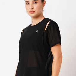 BODD ACTIVE Round Neck Cut Outs Regular T-shirt image 5