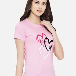 Fabflee Pack Of 3 Printed Round Neck Cotton Regular T-shirt image 4