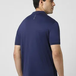 Van Heusen Striped Polo Collar T-shirt image 4