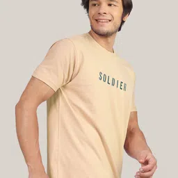 Greylongg Typography Printed Round Neck T-Shirt image 2