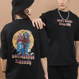 HIGHLANDER Unisex Graphic Printed Oversized T-Shirt image 2