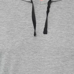 mack jonney VIMAL JONNEY Men Pack Of 2 Grey & Blue Solid Hood T-shirt image 5
