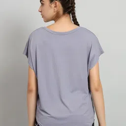 MKH Typography Printed Relaxed Fit Dri-Fit T-shirt image 2