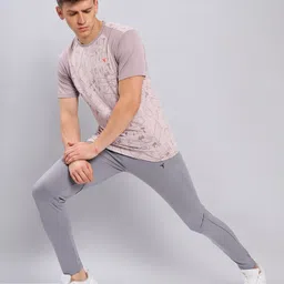 Technosport Conversational Printed Antimicrobial Slim Fit Sports T-Shirt image 1