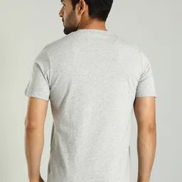 Indian Terrain Men Scraf Print Round Neck T-shirt image 5