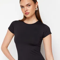 Trendyol Round Neck Short Sleeves T-shirt image 5