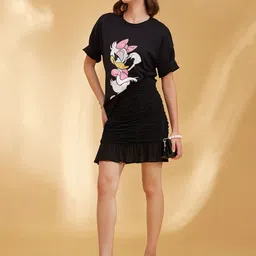 Kazo Graphic Printed Boxy T-shirt image 2