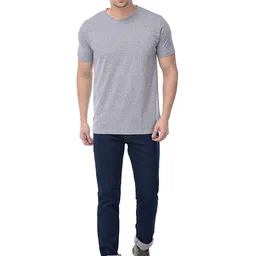 COLOR CAPITAL Unisex Pack Of 2 Round Neck Casual Cotton T-shirts image 5