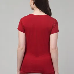 Trend Level Typography Printed Cotton T-shirt image 3