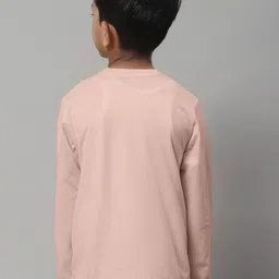 Friskers Boys Graphic Printed V-Neck Long Sleeve Cotton Slim Fit T-shirt image 4