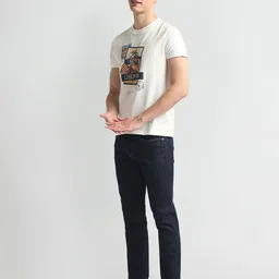 U.S. Polo Assn. Denim Co. Graphic Printed Slim Fit Cotton T-shirt image 5